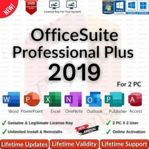 Office 20019,Latest 2025 Edition | Genuine & Legitimate License Key.